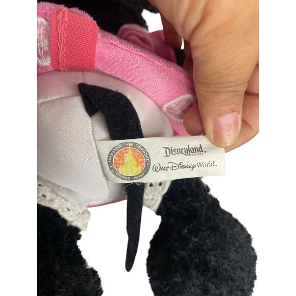 DISNEYLAND RESORT VINTAGE MINNIE MOUSSE COLLECTABLE PLUSH - Picture 6 of 6